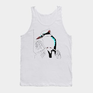 Kookaburra amongst the Gum Leaves Tank Top